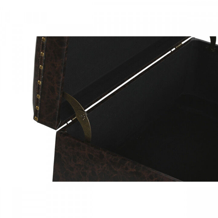 Lot de paniers Home ESPRIT Marron Multicouleur Polyuréthane Bois Vintage 70 x 40 x 45 cm (3 Unités)