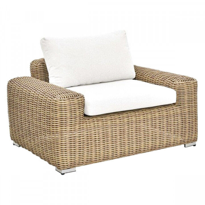Tuinstoel Home ESPRIT Beige Lichtbruin 111 x 87 x 63 cm