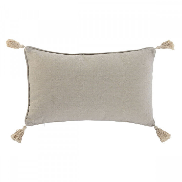 Cuscino Home ESPRIT Beige Naturale Boho 50 x 8 x 30 cm