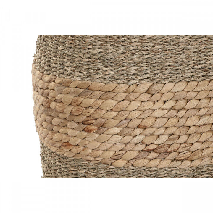 Basket set Home ESPRIT Natural Water hyacinth (3 Pieces)