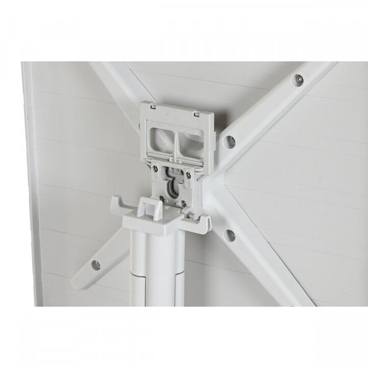 Tavolo da Pranzo Home ESPRIT Grigio Metallo polipropilene 70 x 70 x 75 cm