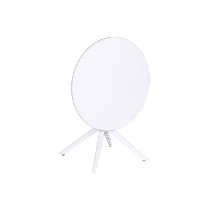 Mesa de Comedor Home ESPRIT Blanco Metal Polipropileno 80 x 80 x 75 cm