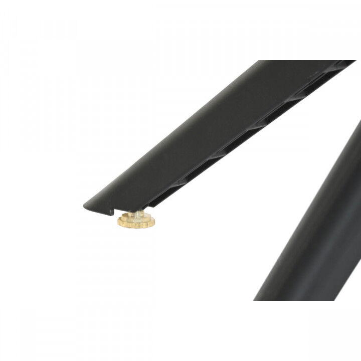 Tavolo da Pranzo Home ESPRIT Nero Metallo polipropilene 80 x 80 x 75 cm