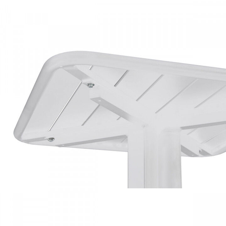 Tafel met twee stoelen Home ESPRIT Wit Metaal Polypropyleen 60 x 60 x 102 cm