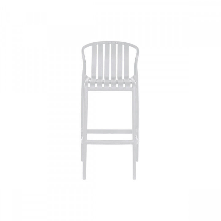 Tisch-Set mit 2 Stühlen Home ESPRIT Weiß Metall Polypropylen 60 x 60 x 102 cm