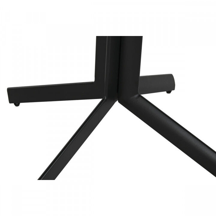 Table set with 2 chairs Home ESPRIT Black Metal polypropylene 60 x 60 x 102 cm