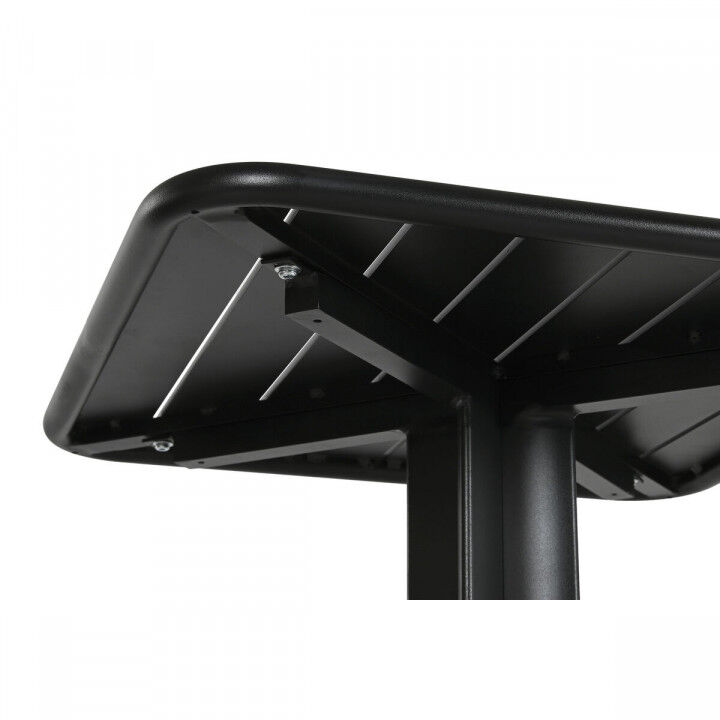 Ensemble Table + 2 Chaises Home ESPRIT Noir Métal polypropylène 60 x 60 x 102 cm