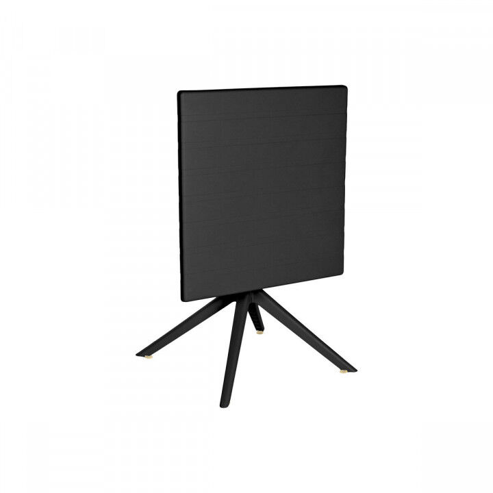 Tavolo da Pranzo Home ESPRIT Nero Metallo polipropilene 70 x 70 x 75 cm
