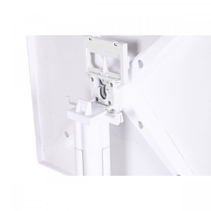 Mesa de Comedor Home ESPRIT Blanco Metal Polipropileno 70 x 70 x 75 cm