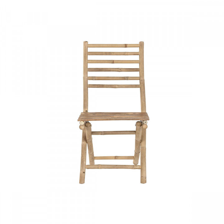 Silla de Jardín Home ESPRIT Marrón Bambú 45 x 55 x 95 cm