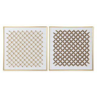 Canvas Home ESPRIT polystyrene Canvas 100 x 3,5 x 100 cm