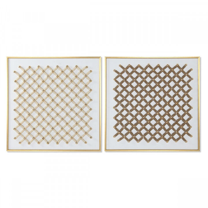 Leinwand Home ESPRIT polystyrol Leinwand 100 x 3,5 x 100 cm