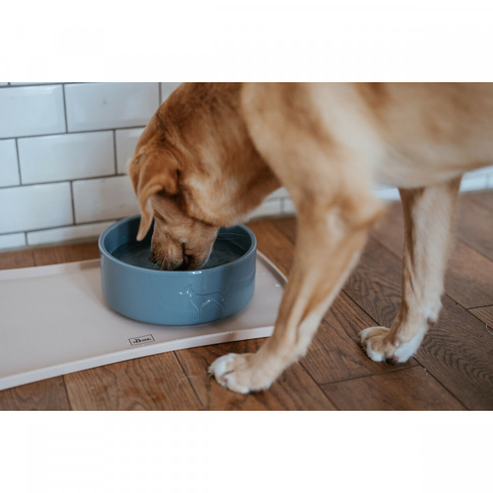 Futternapf für Hunde Hunter OSBY GLAZED Blau aus Keramik 2,5 L