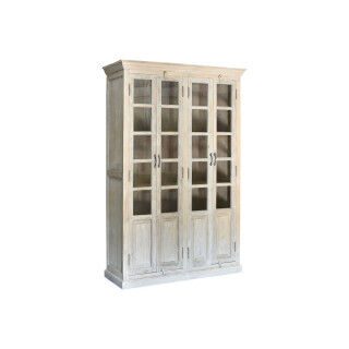 Stand Espositore Home ESPRIT Bianco Legno di mango 135 x 50 x 210 cm
