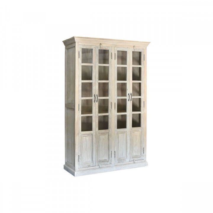 Présentoir Home ESPRIT Blanc Bois de manguier 135 x 50 x 210 cm