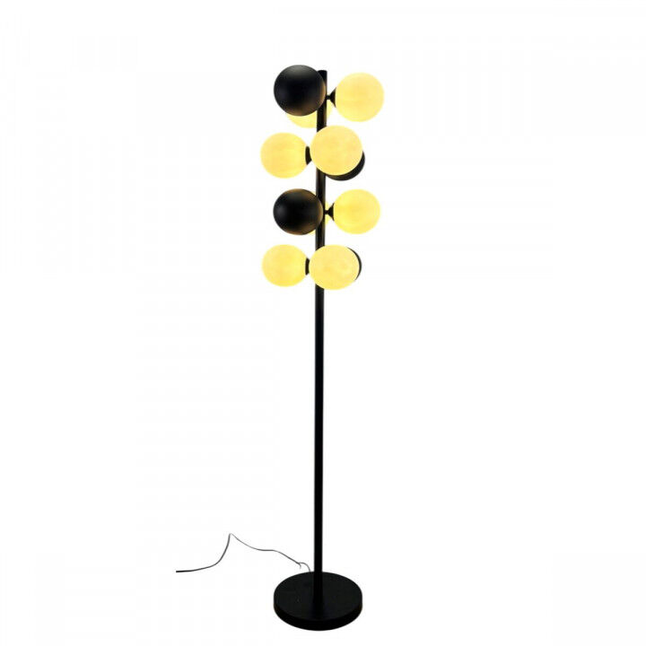 Vloerlamp Home ESPRIT Wit Zwart 28 X 28 X 155 CM