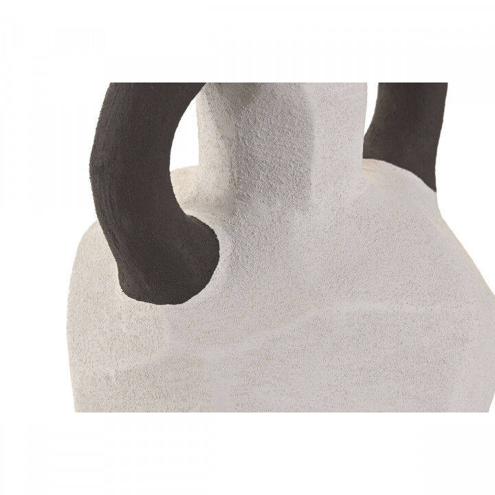 Vase Home ESPRIT Weiß Grau Steingut 14 x 14 x 19 cm