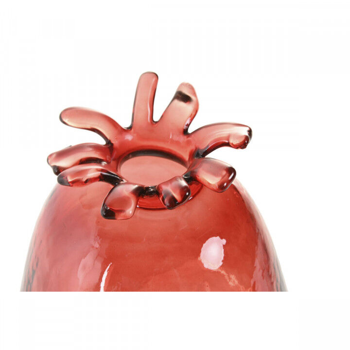 Vase Home ESPRIT Maroon Crystal Modern