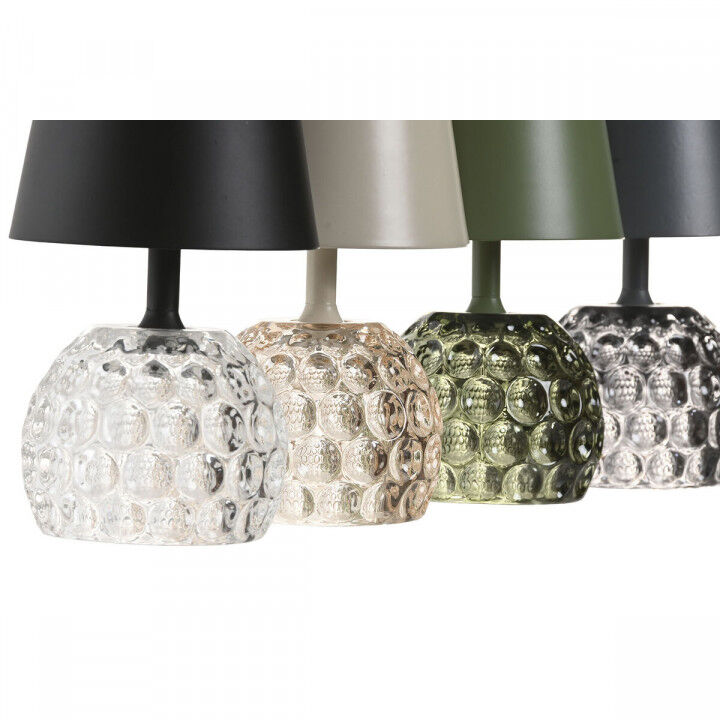 Tischlampe Home ESPRIT Gelb grün Grau (4 Stück)