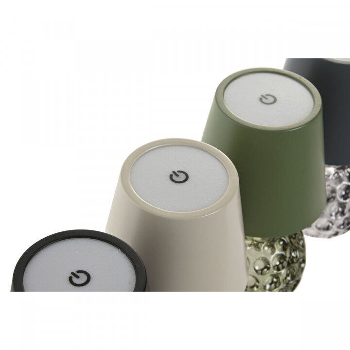 Lampada da tavolo Home ESPRIT Giallo Verde Grigio (4 Unità)