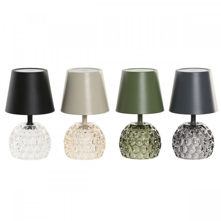 Desk lamp Home ESPRIT Yellow Green Grey (4 Units)