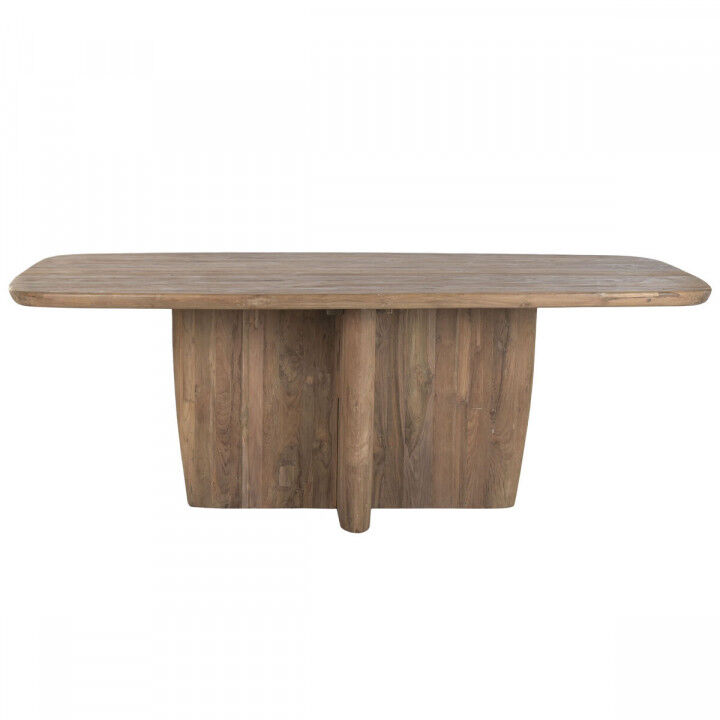 Dining Table Home ESPRIT Natural Teak 220 X 110 X 78 cm