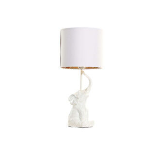 Lampada da tavolo Home ESPRIT Bianco Dorato 50 W 220 V