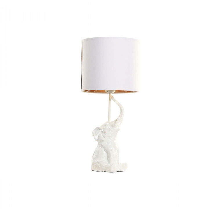 Desk lamp Home ESPRIT White Golden 50 W 220 V