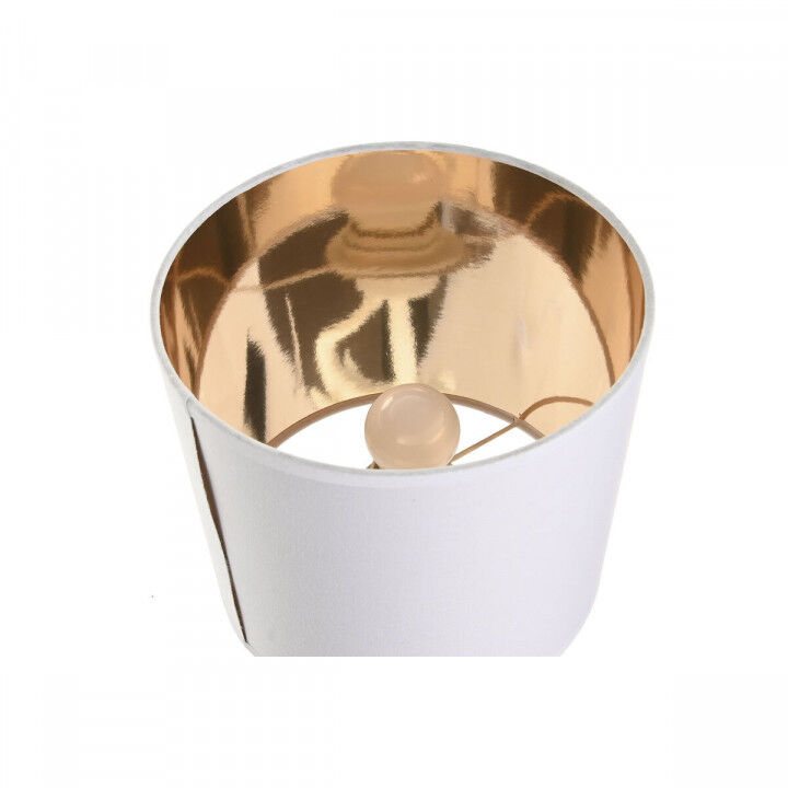 Bureaulamp Home ESPRIT Wit Gouden 50 W 220 V