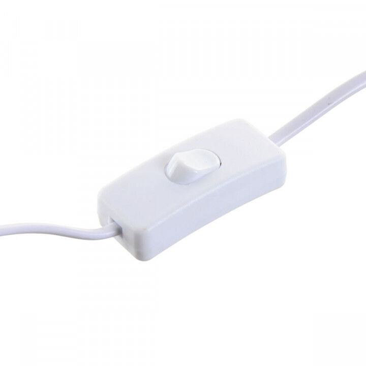 Lampe de bureau Home ESPRIT Blanc Doré 50 W 220 V