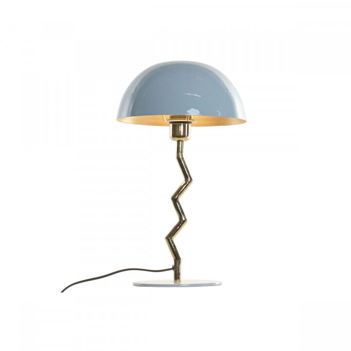 Bureaulamp Home ESPRIT Blauw Gouden 50 W 220 V