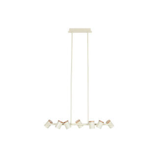 Lampadario Home ESPRIT Bianco Legno Metallo 104 X 18 X 164 CM