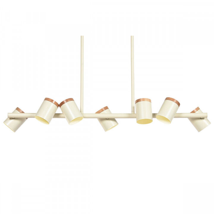 Lampadario Home ESPRIT Bianco Legno Metallo 104 X 18 X 164 CM