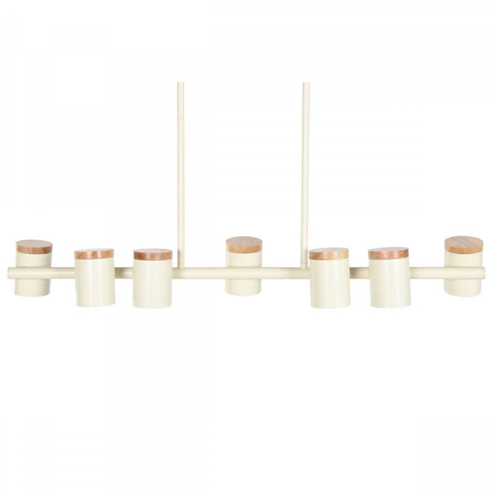 Lampadario Home ESPRIT Bianco Legno Metallo 104 X 18 X 164 CM