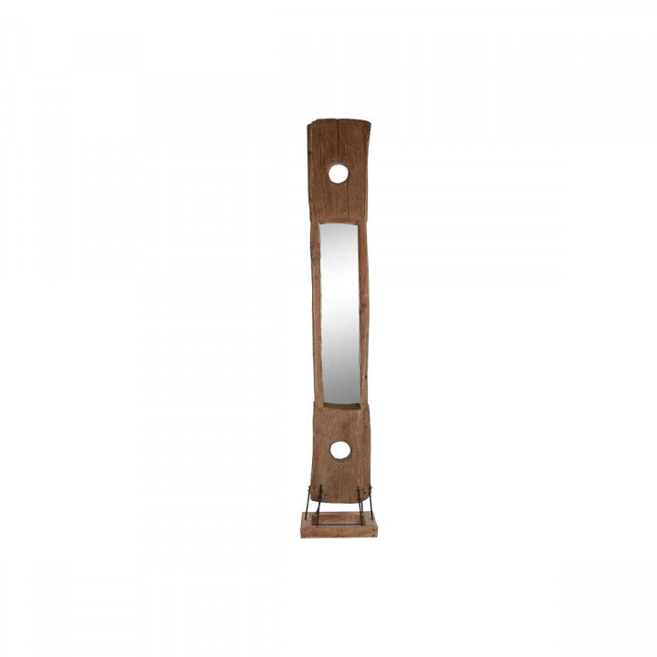 Standspiegel Home ESPRIT natürlich Kristall Teakholz 45 X 45 X 285 CM