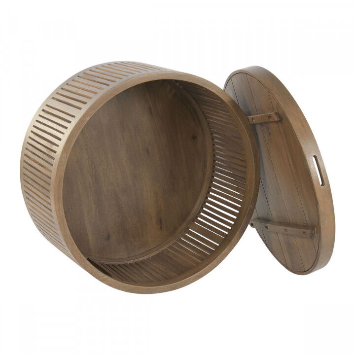 Tavolino da Caffè Home ESPRIT Marrone 76 x 76 x 46 cm