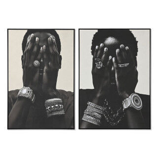 Canvas Home ESPRIT polyestyreen Canvas 103 x 4,5 x 143 cm