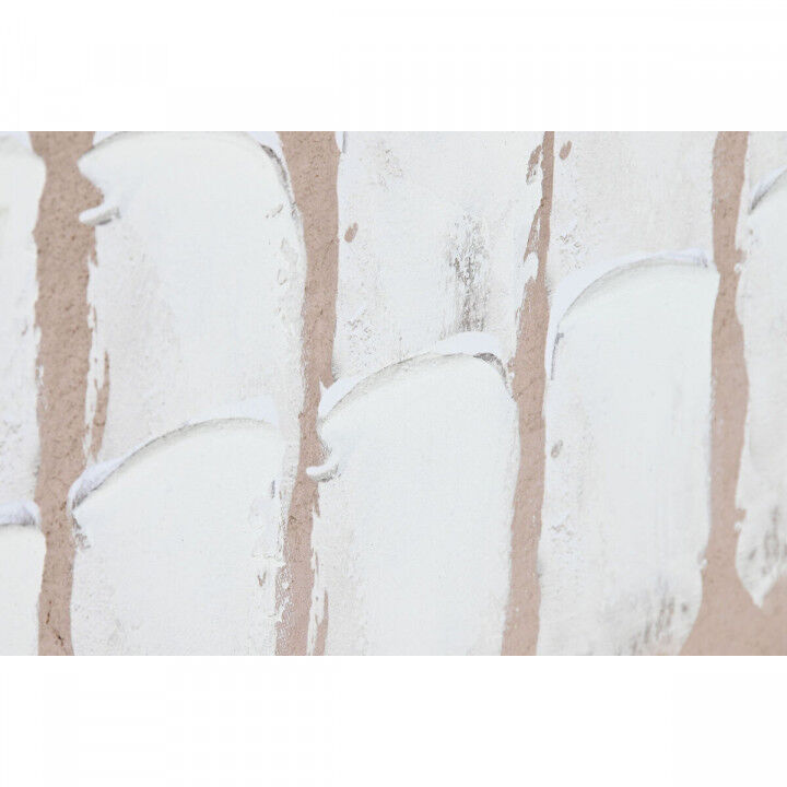 Toile Home ESPRIT Blanc Naturel Moderne Urbaine (2 Unités)