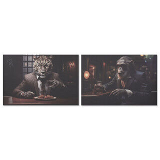 Canvas Home ESPRIT Canvas 120 x 3 x 80 cm