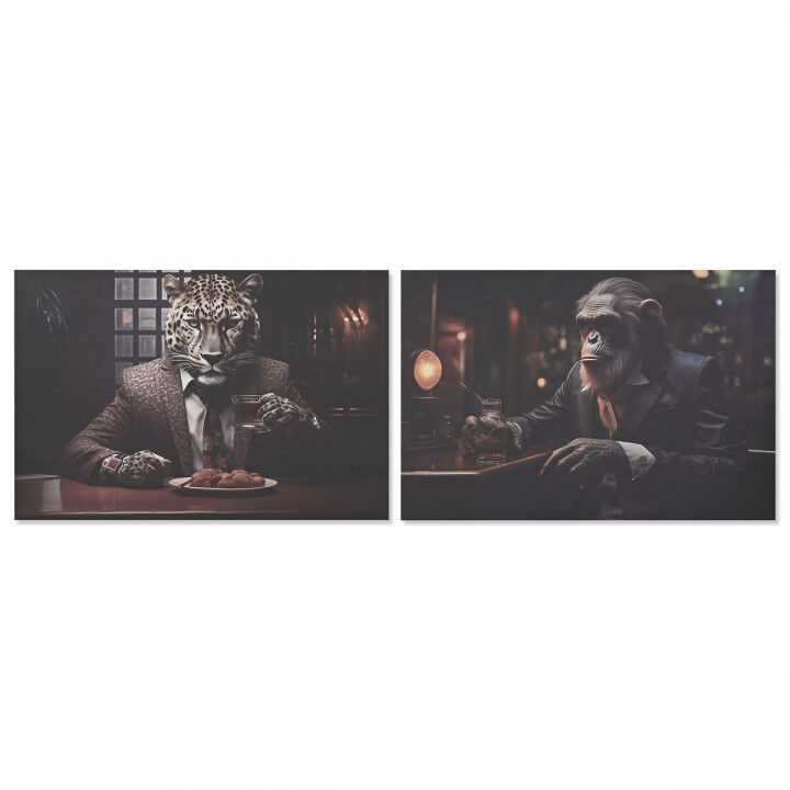 Lienzo Home ESPRIT Lienzo 120 x 3 x 80 cm