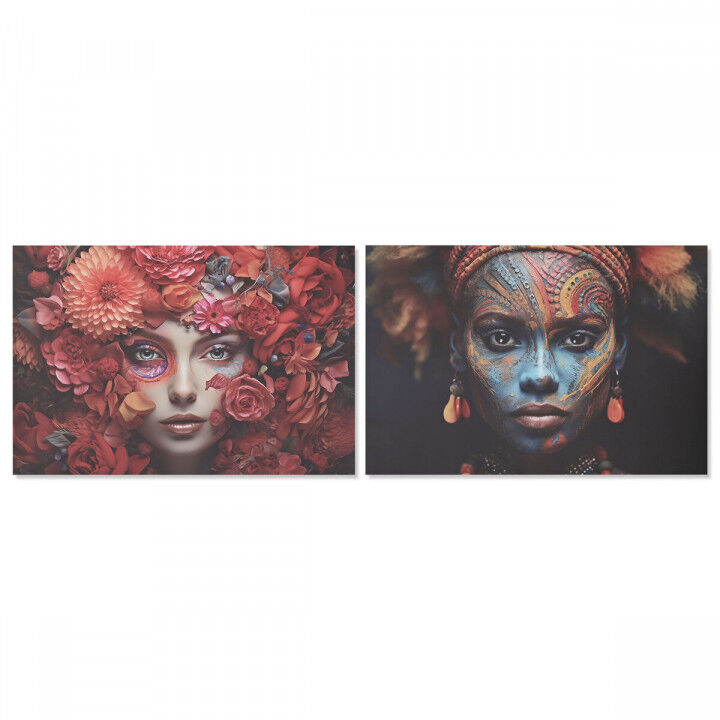 Leinwand Home ESPRIT Leinwand 120 x 3 x 80 cm