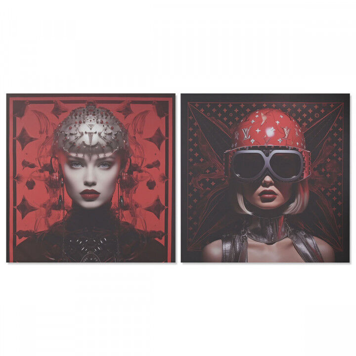 Canvas Home ESPRIT Canvas 120 x 3 x 120 cm