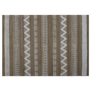 Carpet Home ESPRIT White Brown Boho 140 x 200 x 1 cm