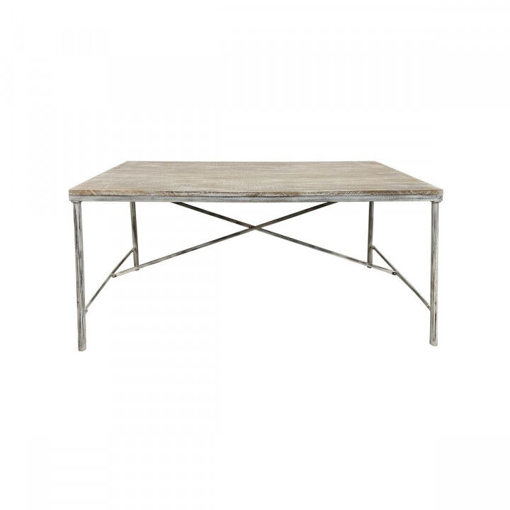 Dining Table Home ESPRIT White Iron Mango wood 160 X 90 X 80 cm