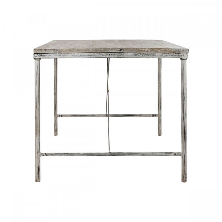 Tavolo da Pranzo Home ESPRIT Bianco Ferro Legno di mango 160 X 90 X 80 cm