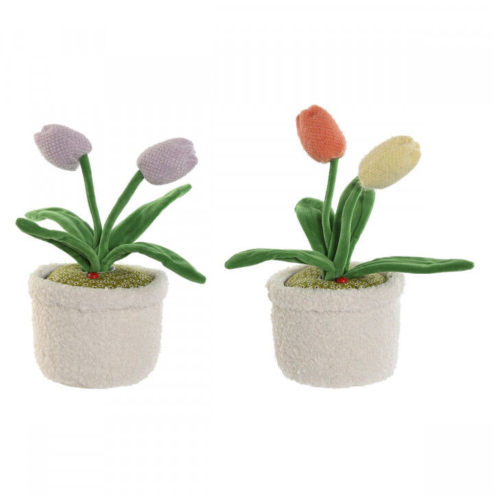 Deurhouder Home ESPRIT 14 x 14 x 30 cm (2 Stuks)