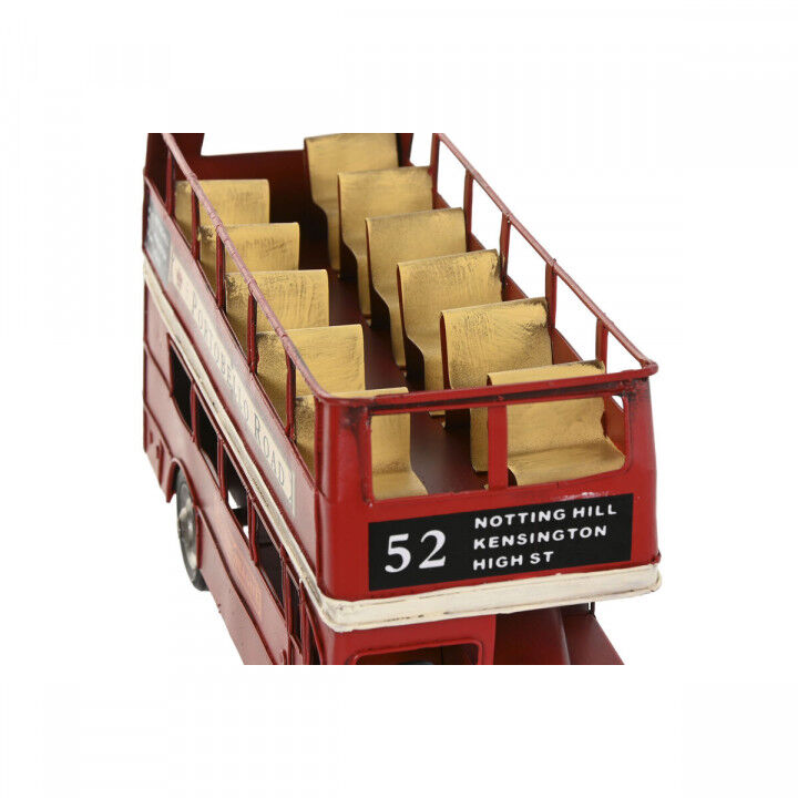 Statua Decorativa Home ESPRIT Rosso Vintage 28 x 9 x 15 cm