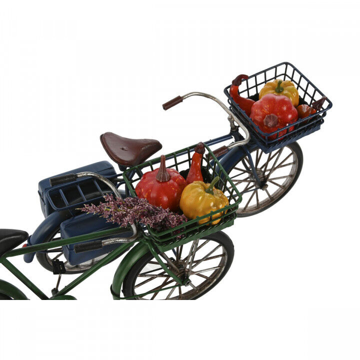 Figura Decorativa Home ESPRIT Verde Azul marino Vintage 30 x 9 x 17 cm (2 Unidades)