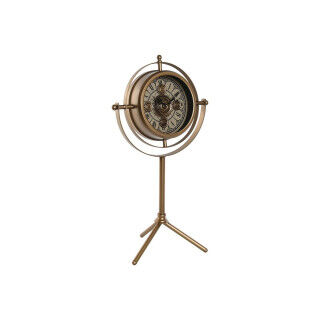 Horloge de table Home ESPRIT Doré Vintage