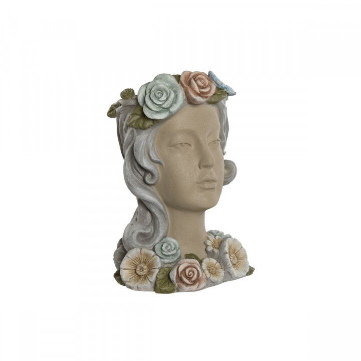 Vaso Home ESPRIT Multicolore Crema Magnesio chica 32 X 30 X 48 cm